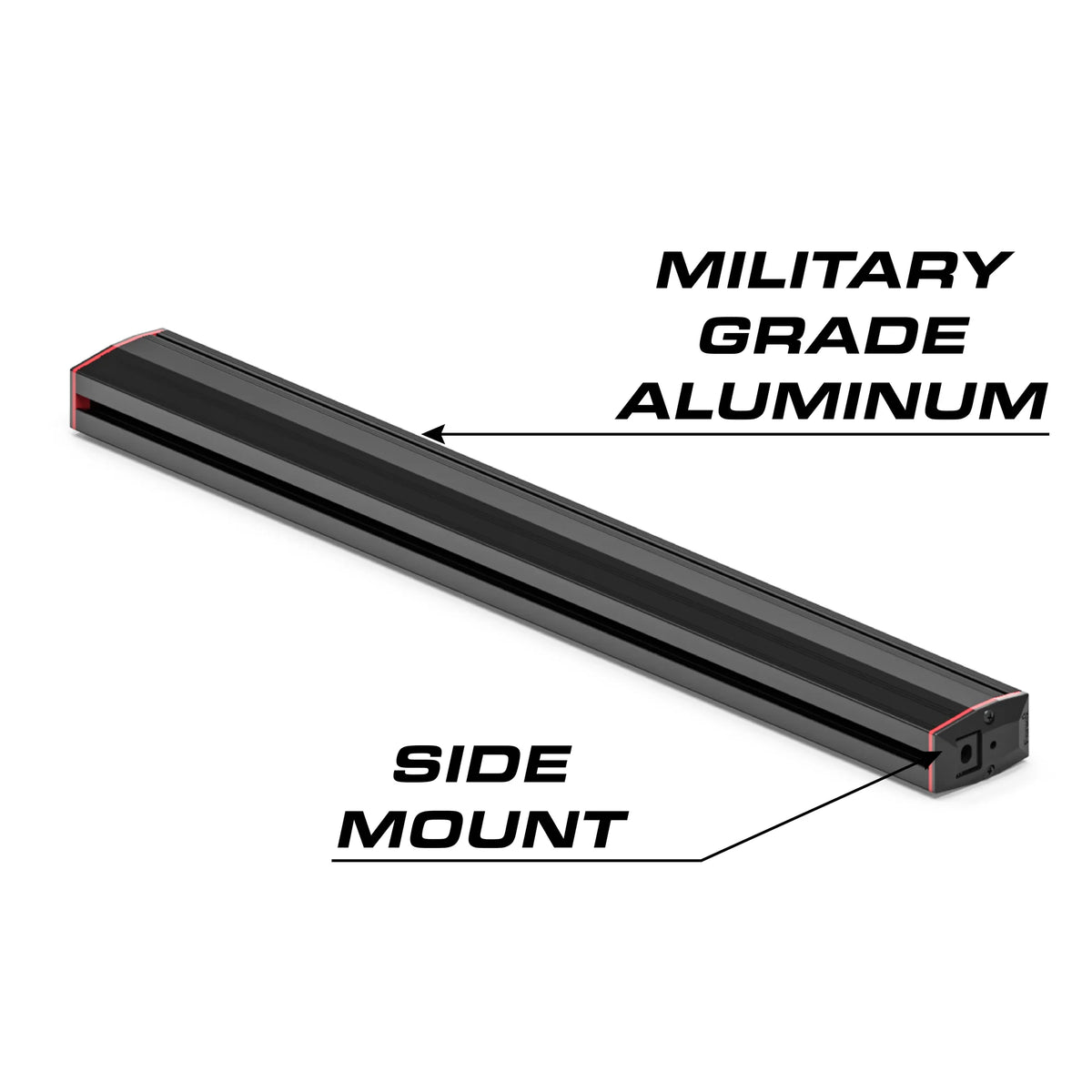 Feniex Fusion 400 military grade aluminum, side mount