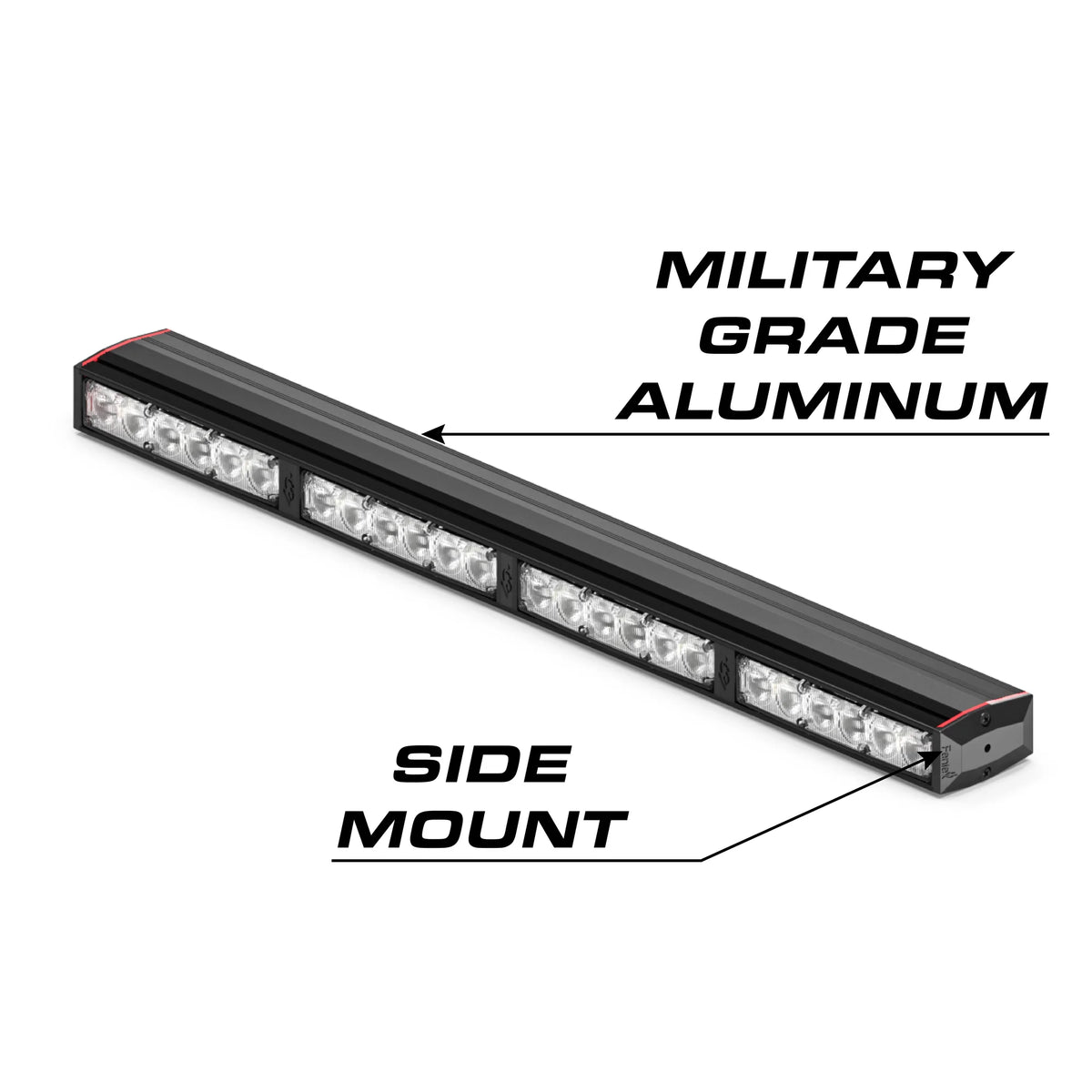 Feniex Fusion 400 military grade aluminum housing