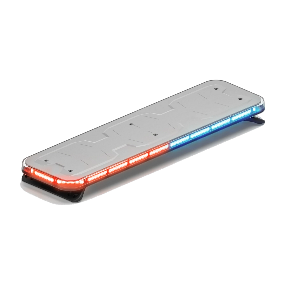 Feniex Fusion 44" lightbar lit red and blue