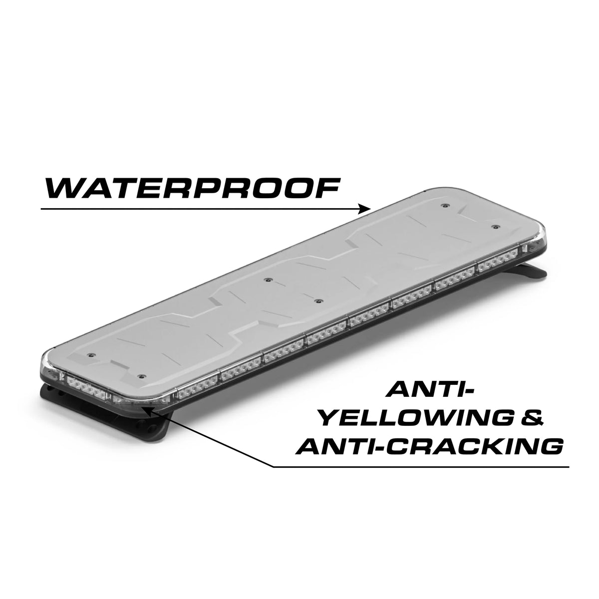Feniex Fusion 44" lightbar waterproof, anti-yellowing housing