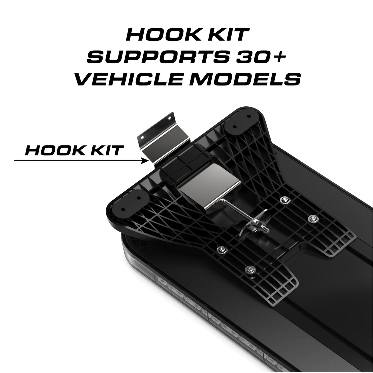 Feniex Fusion lightbar hook kit for 30+ vehicle models