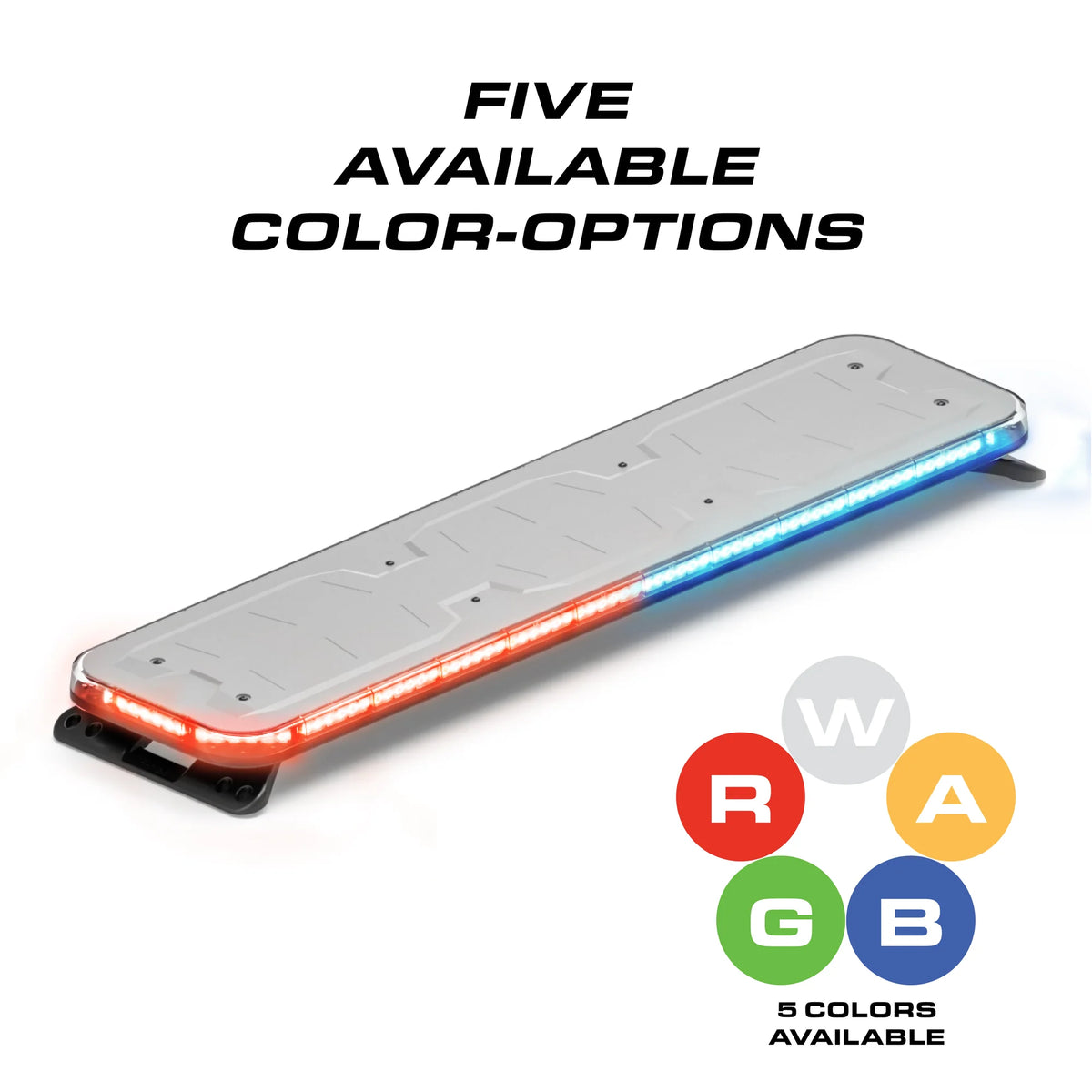 Feniex Fusion 49" lightbar five color options