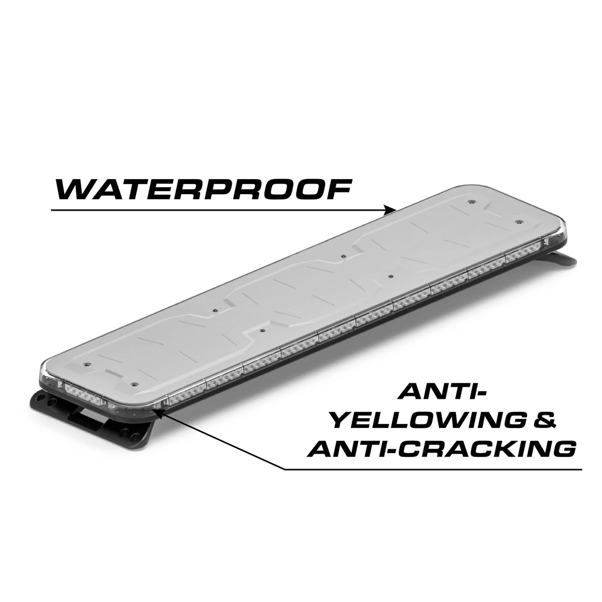 Feniex Fusion 49" lightbar waterproof, anti-yellowing housing