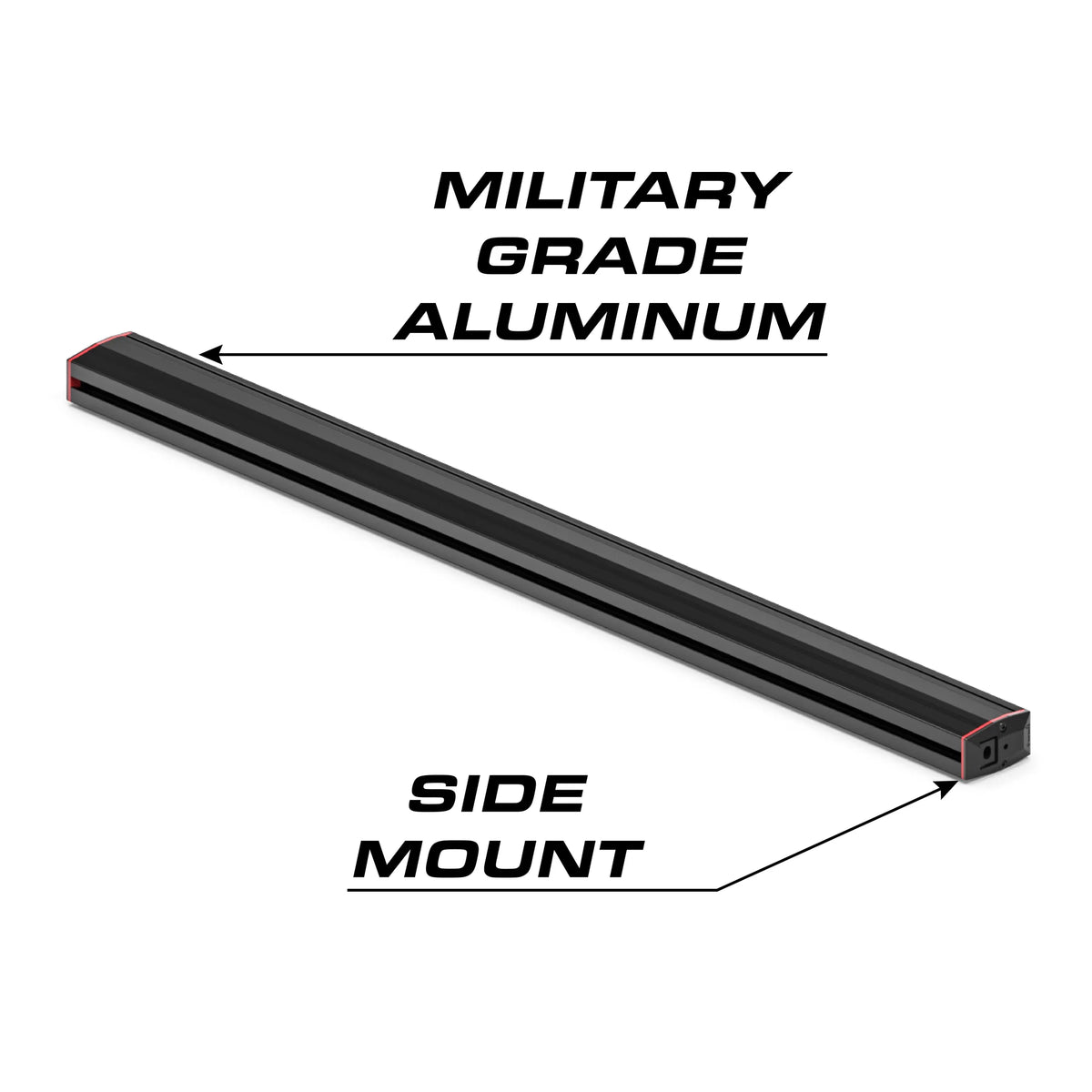 Feniex Fusion 600 military grade aluminum, side mount
