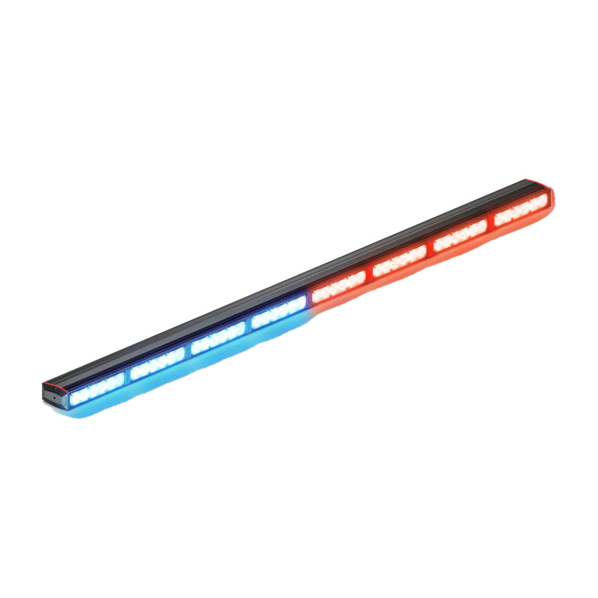 Feniex Fusion 800 lightstick lit red and blue
