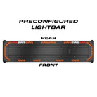 Feniex Fusion-A Tow 49" preconfigured lightbar front and rear layout