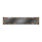 Feniex Fusion-A Tow 60" lightbar top view lit amber