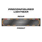 Feniex Fusion-A Tow 60" preconfigured lightbar front and rear layout
