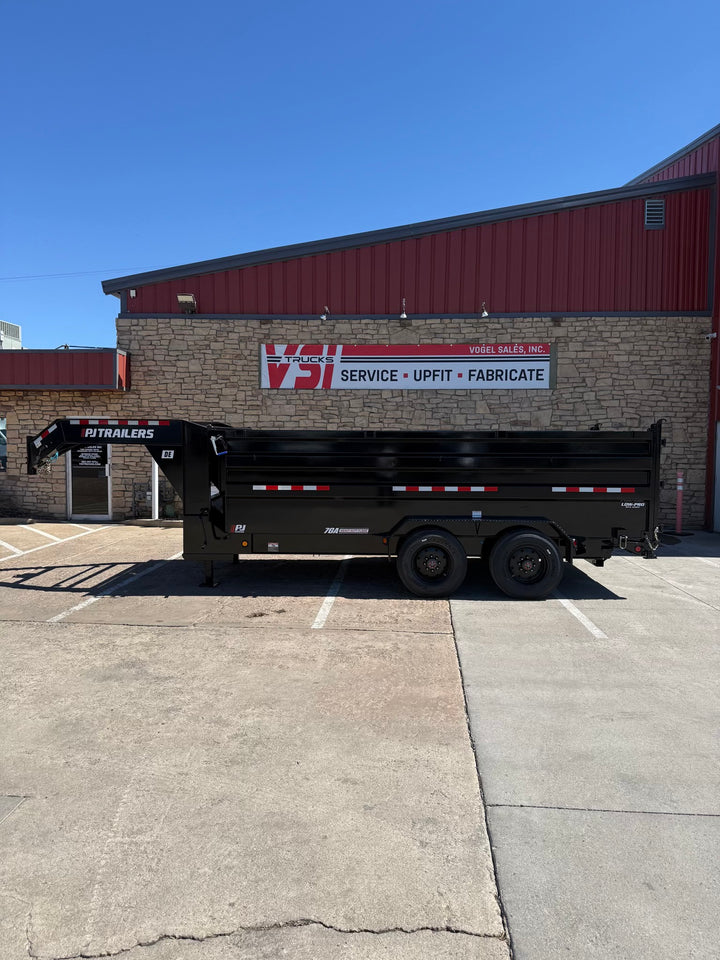 2026 PJ DE 16ft HD Low Pro Dump Trailer