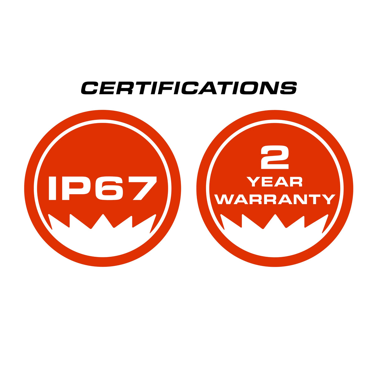 Feniex Hammer Low Frequency Siren Speaker certifications