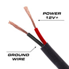Feniex 3" Micro Light power and ground wiring
