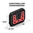 Feniex 4200 Mini High Current Controller controller dimensions