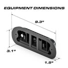 Feniex Perimeter Flood Light equipment dimensions