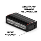 Feniex Q 100 Stick military-grade aluminum, side mount