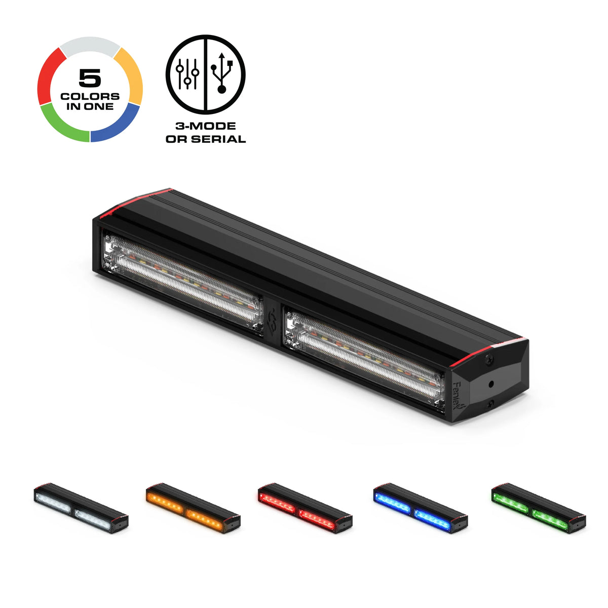 Feniex Q 200 Stick 5 colors in one