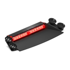 Feniex Q 2X Dash lit red