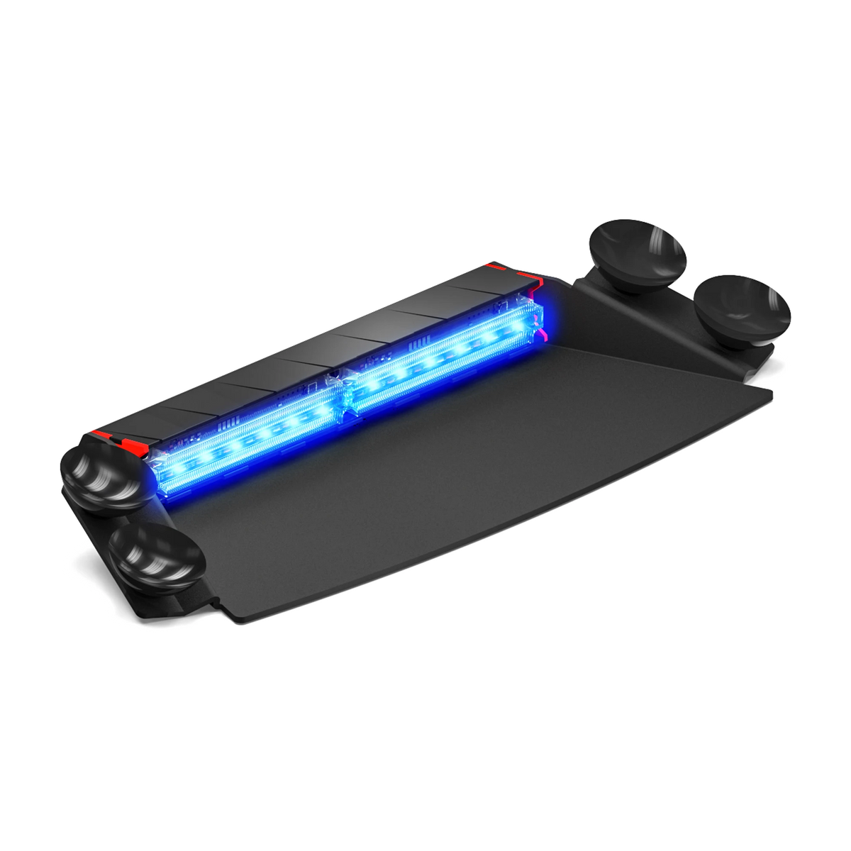 Feniex Q 2X Dash lit blue