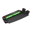 Feniex Q 2X Dash lit green