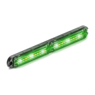 Feniex Q Flat-Wide Surface Mount lit green