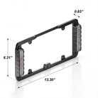 Feniex Q License Plate Mount dimensions: 13.30 x 6.31 x 0.83 inches
