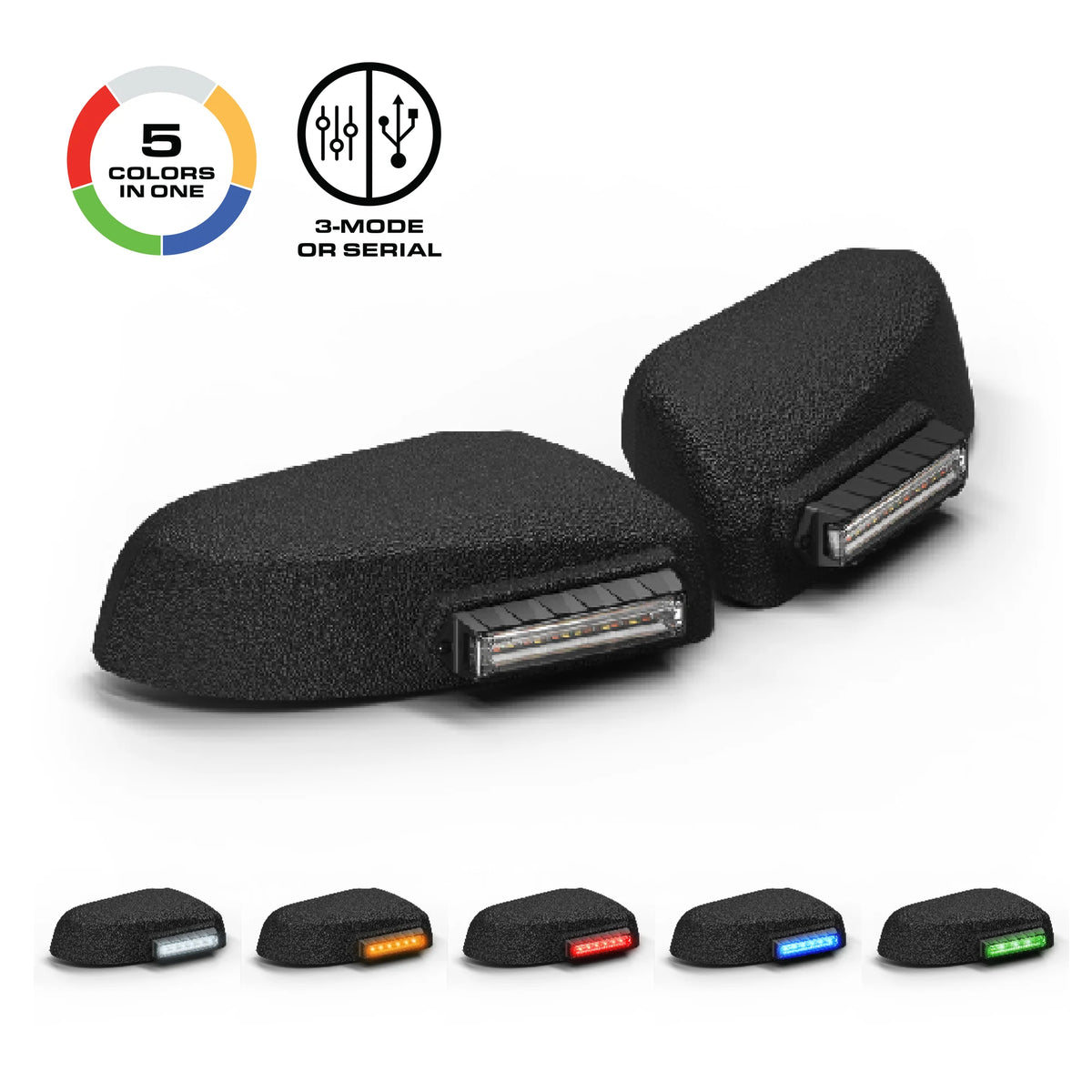 Feniex Q Mirror Mount 5 colors in one