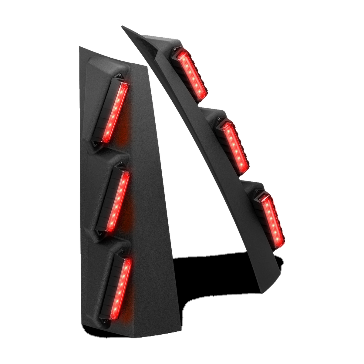 Feniex Quantum Pillar lit red