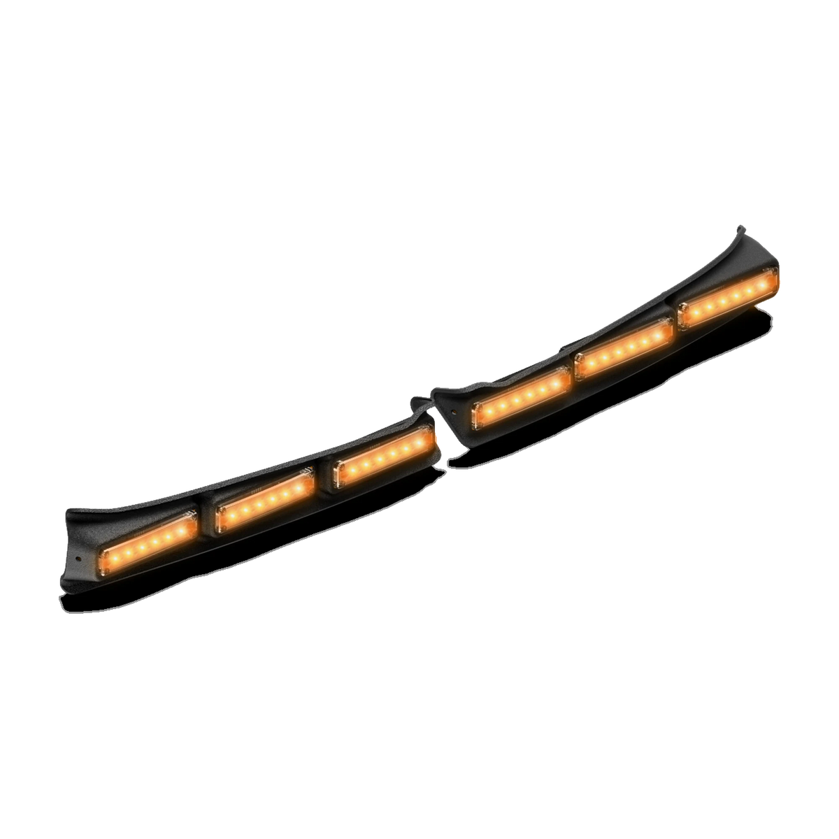 Feniex Quantum Spoiler lit amber