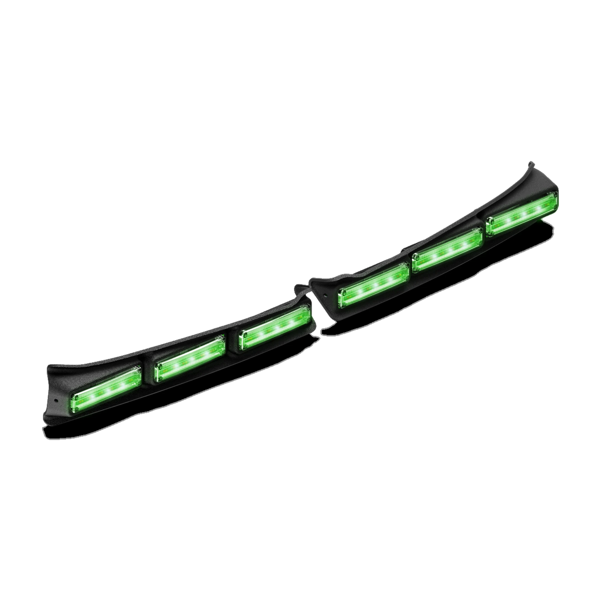 Feniex Quantum Spoiler lit green