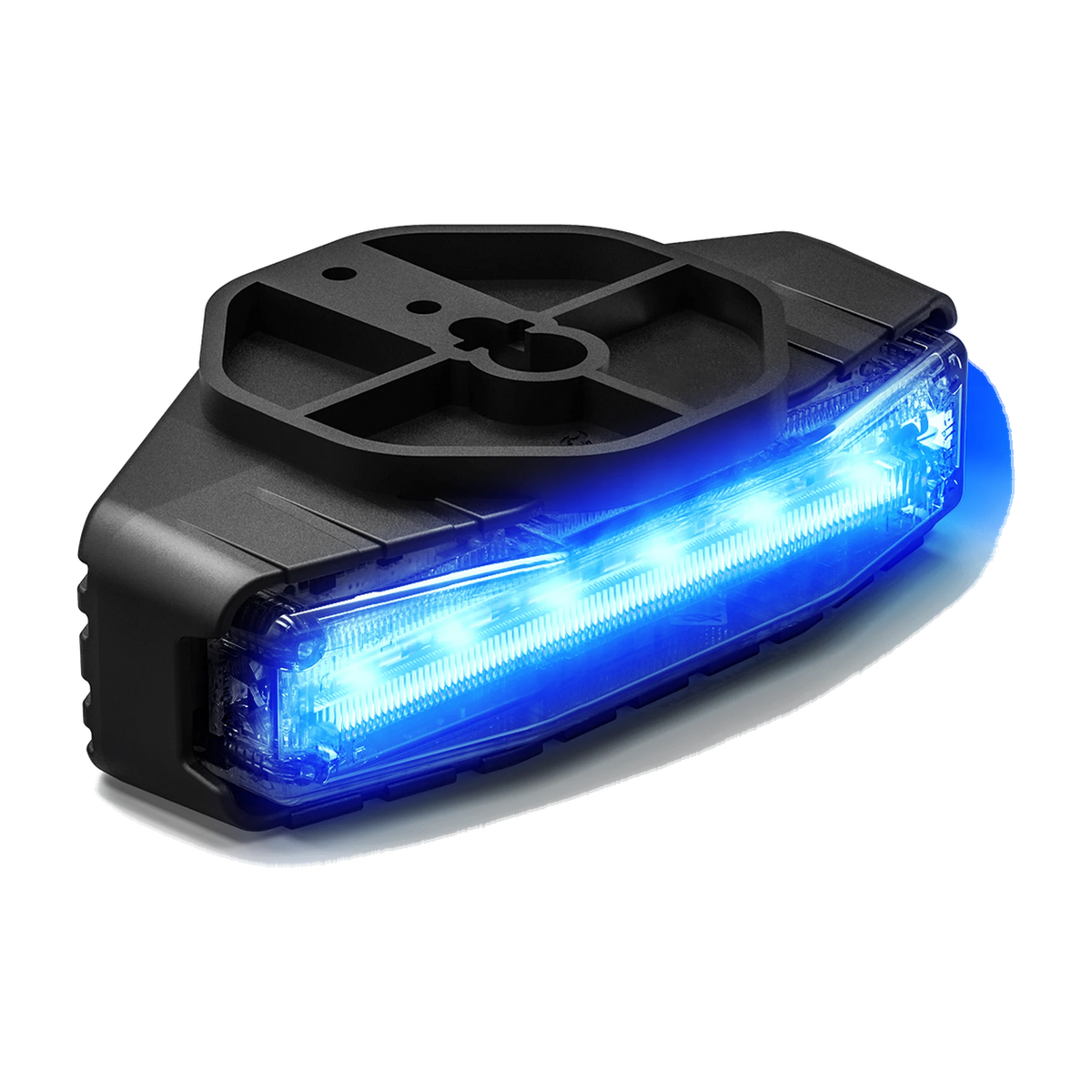 Feniex Q Under Mirror lit blue
