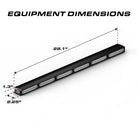 Feniex Quantum 600 lightstick equipment dimensions