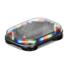 Feniex Quantum Mini 12" lit multi-color, angled view