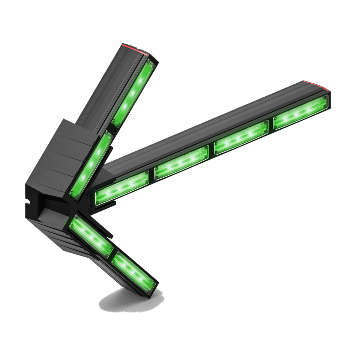 Feniex Quantum Split Arrow lit green