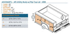 Royal 8' SRW Royal XP Gen II w/ Closed Top Service Body