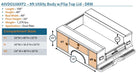 Royal 9' DRW Royal XP Gen II w/ Flip Top Lid Service Body