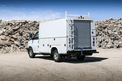 Royal RSV 11' 68" Tall SRW Cutaway Mount Service Van Body