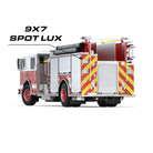 Feniex Spot Lux 9x7 mounted on a fire apparatus