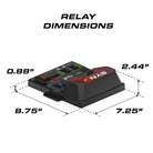 Feniex SYNQ relay dimensions