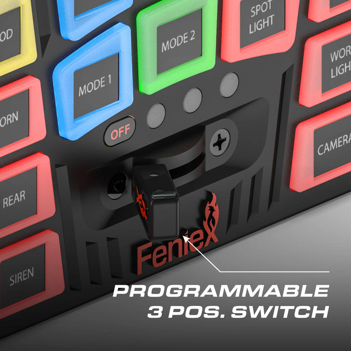 Feniex SYNQ-S Controller programmable 3-position switch