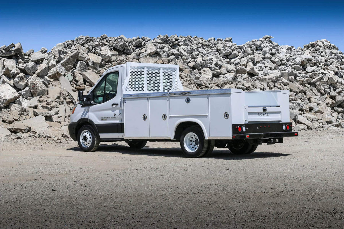 Royal Transit 125" Standard DRW Service Van Body