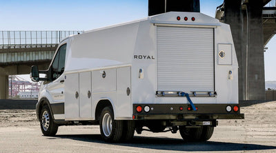 Royal Transit 125" Super Structure 60" Tall DRW Service Van Body