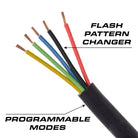 Feniex Lux flash pattern changer and programmable modes wires