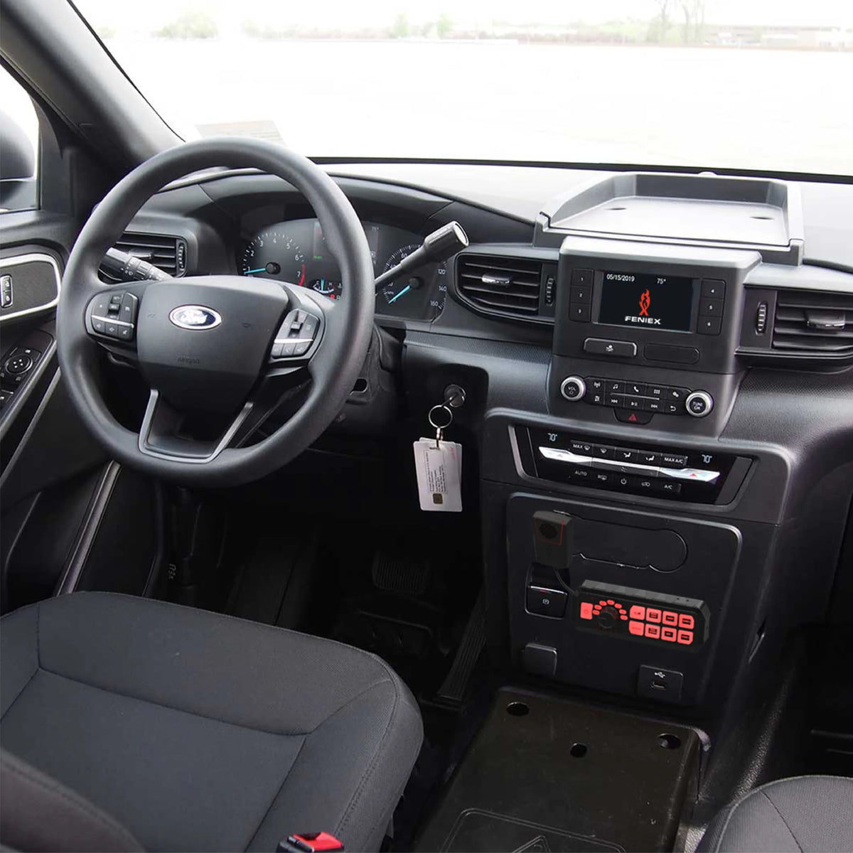 Feniex Typhoon Full-Function installed in vehicle