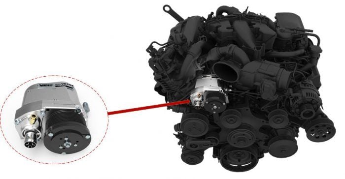 VMAC UNDERHOOD 40 Air Compressor, Truck Series