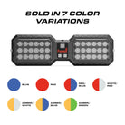 Feniex Interior Visor Light sold in 7 color variations