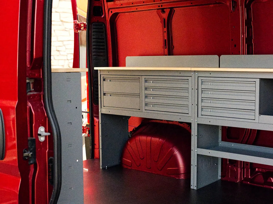 Van interior upfit