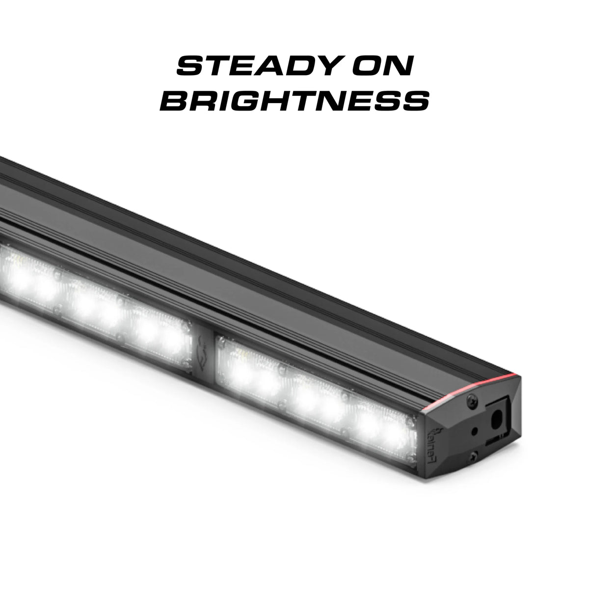 Feniex Fusion Work Light steady-on brightness
