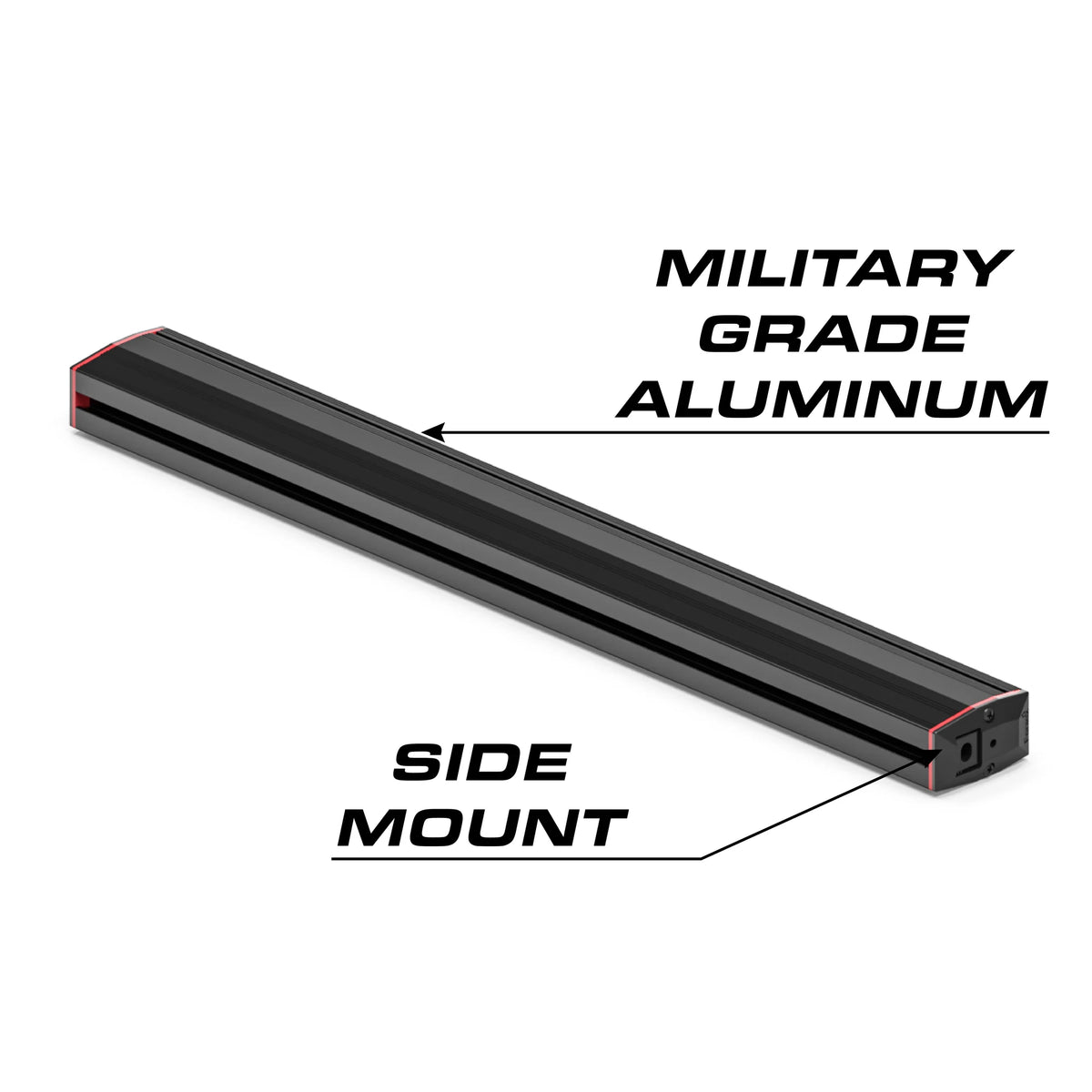 Feniex Fusion Work Light military-grade aluminum with side mount